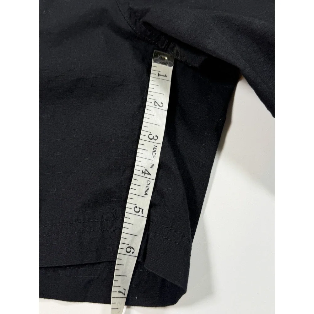 The North Face Standard Fit Ripstop Easy Cargo Shorts Mens Size XS Black